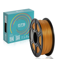 QTS PLA-Light-Glod 1.75mm 3D Printing Filament