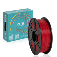 QTS PLA-Red 1.75mm 3D Printing Filament