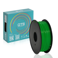 QTS PLA-Transparent Green 1.75mm 3D Printing Filament