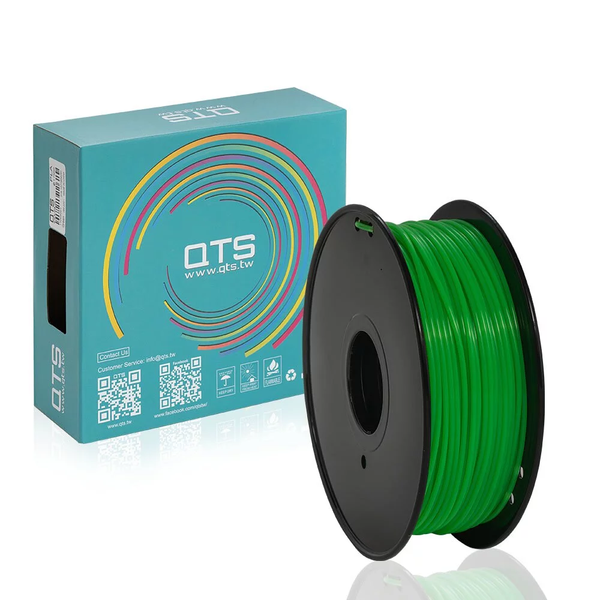 QTS PLA-Transparent Green 1.75mm 3D Printing Filament