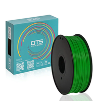 QTS PLA-Fluorescent Green 1.75mm 3D Printing Filament