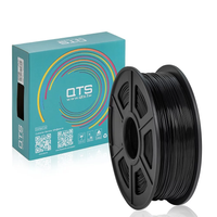 QTS PLA-Black 1.75mm 3D Printing Filament