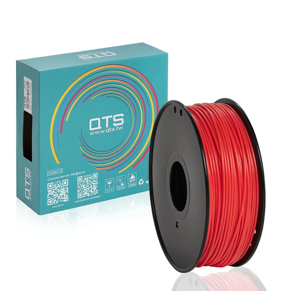 QTS PLA-Fluorescent Red 1.75mm 3D Printing Filament